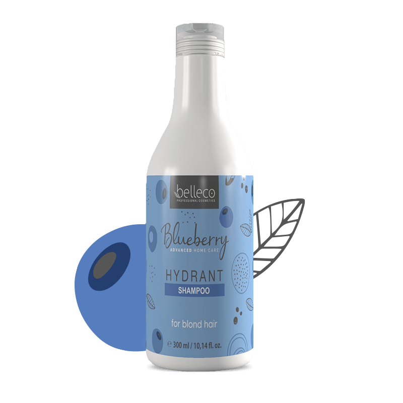 Nawilżający szampon Blueberry
