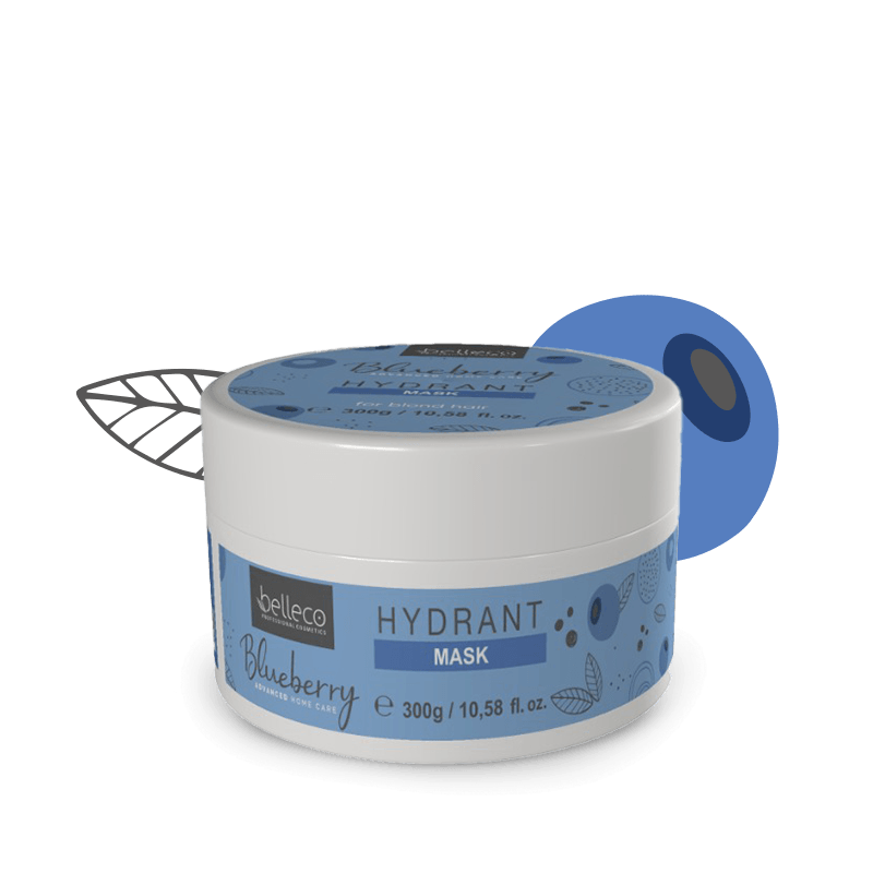 Wygładzająca i pielęgnująca maska Blueberry